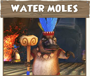 Water Moles Also seen in Wizard101